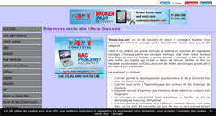 Desktop Screenshot of educa-jeux.com